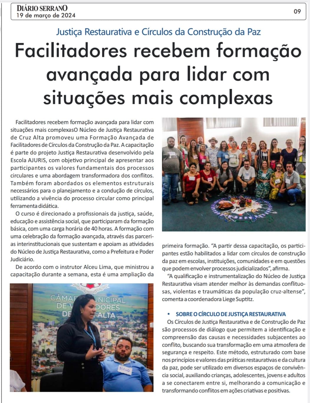 FORMAÇÃO AVANÇADA TJRS